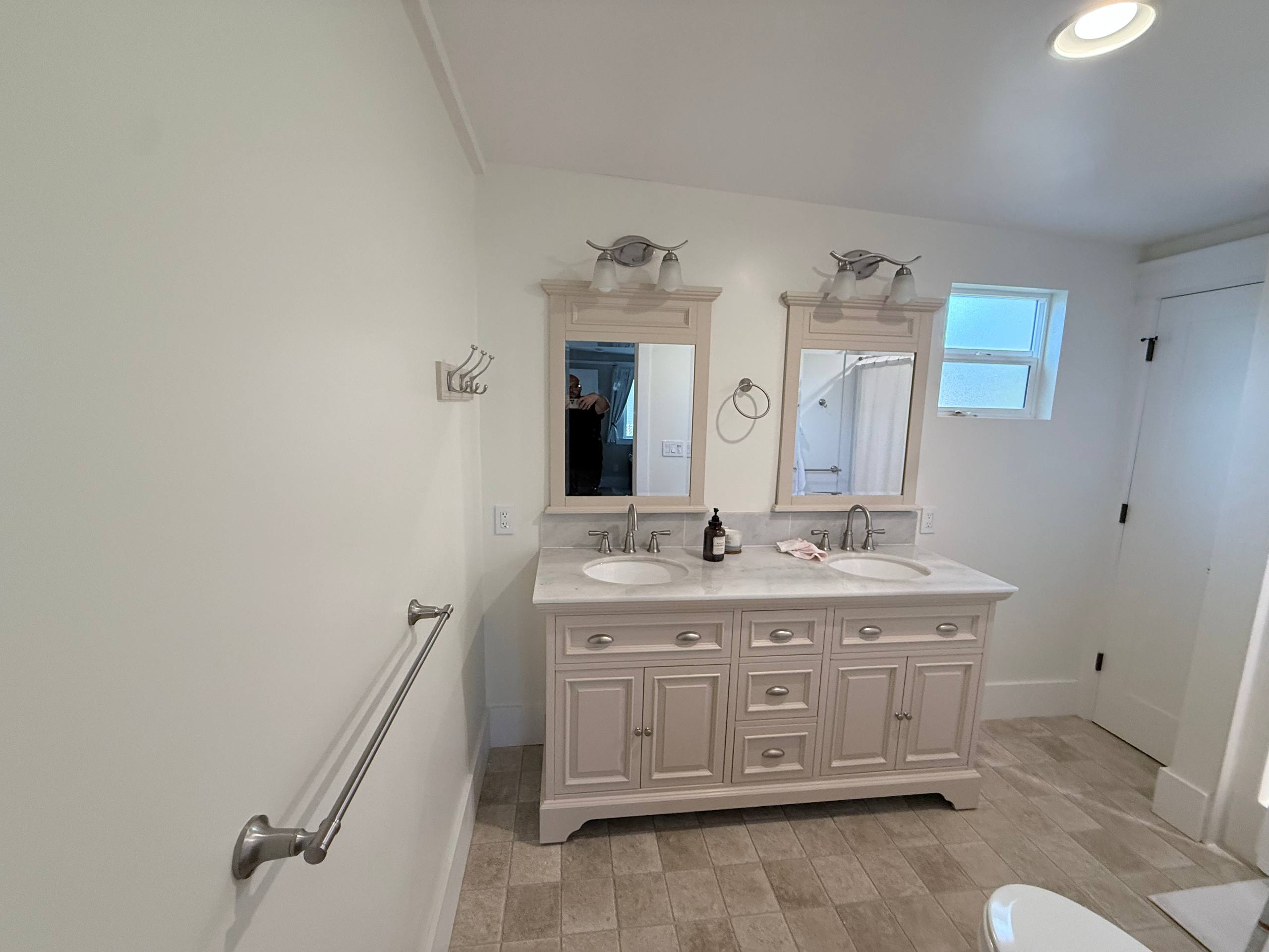 Bathroom vanity painting, Corona del Mar CA