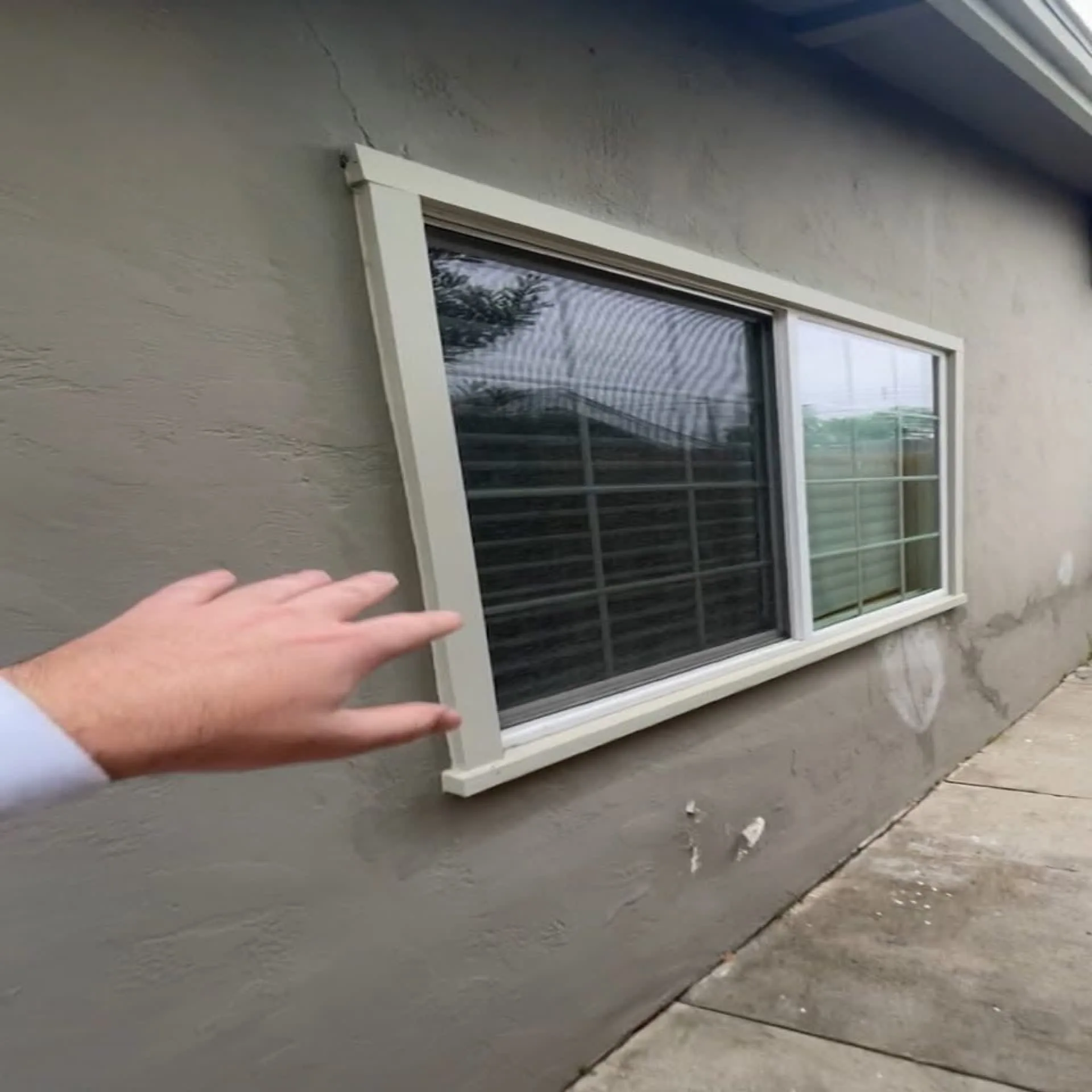 Home exterior before color change, San Diego