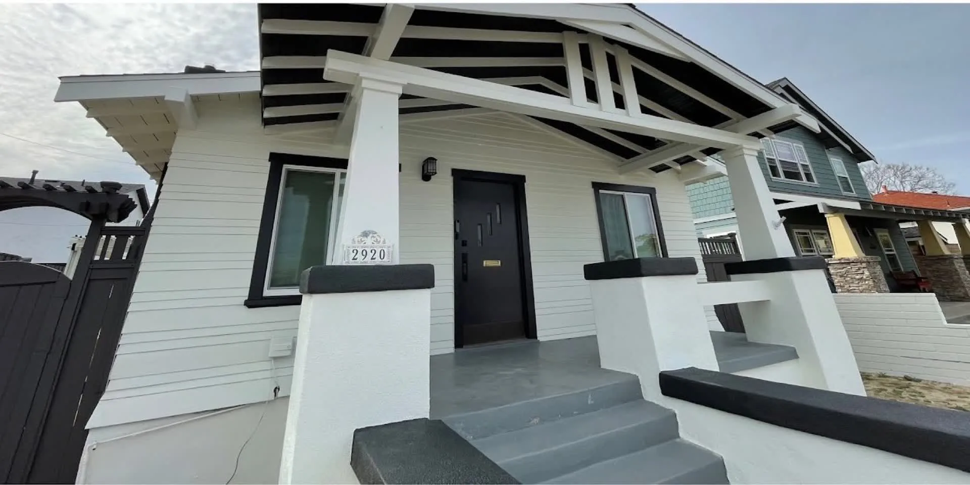 After: white craftsman