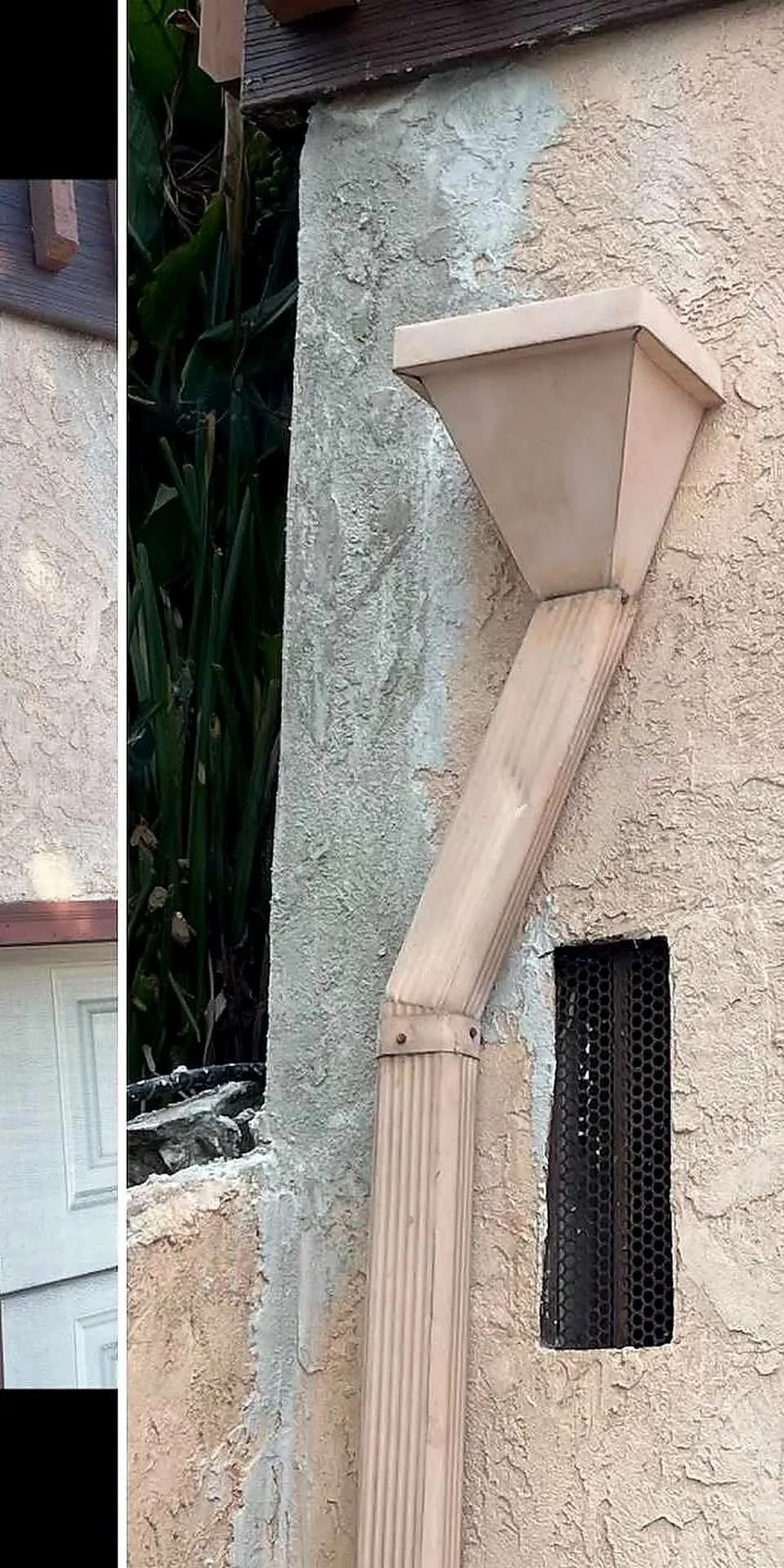 After: stucco repair