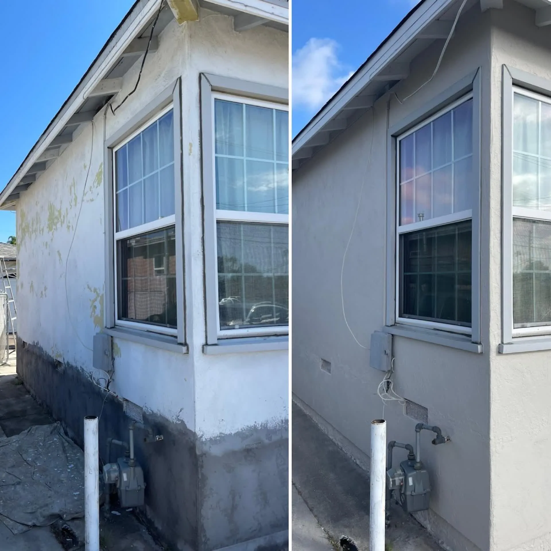 Before & After — Exterior