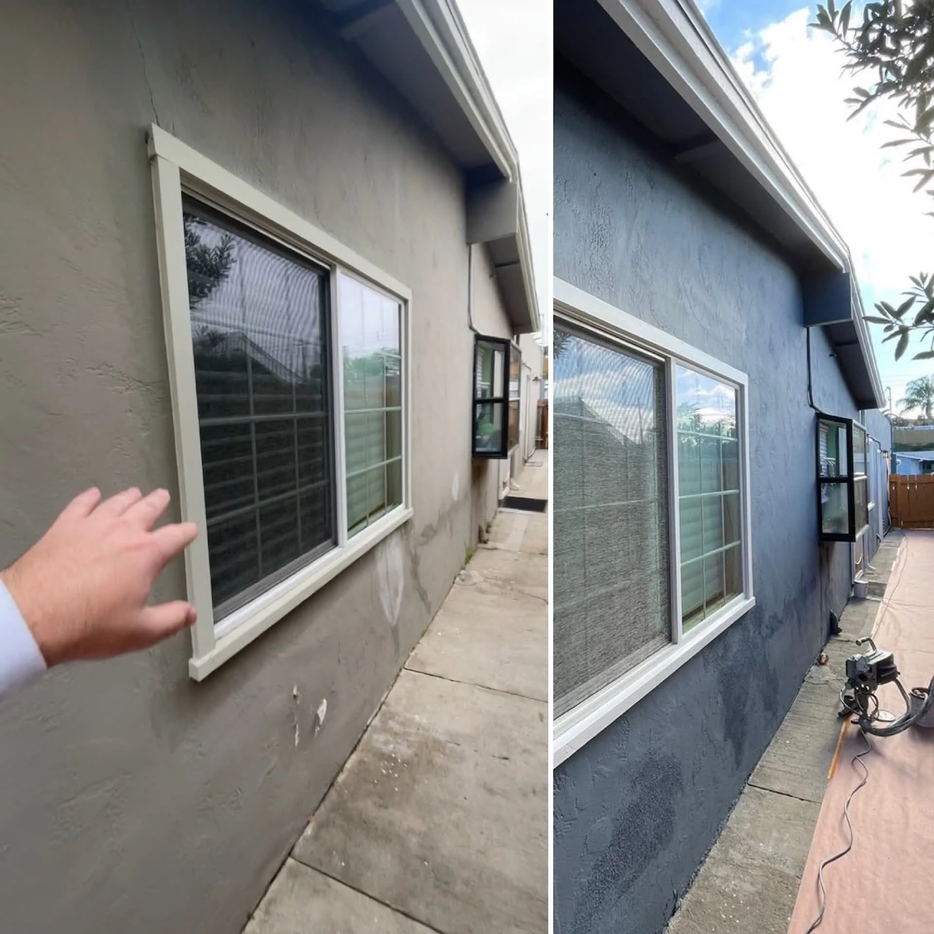 Before & After — Exterior