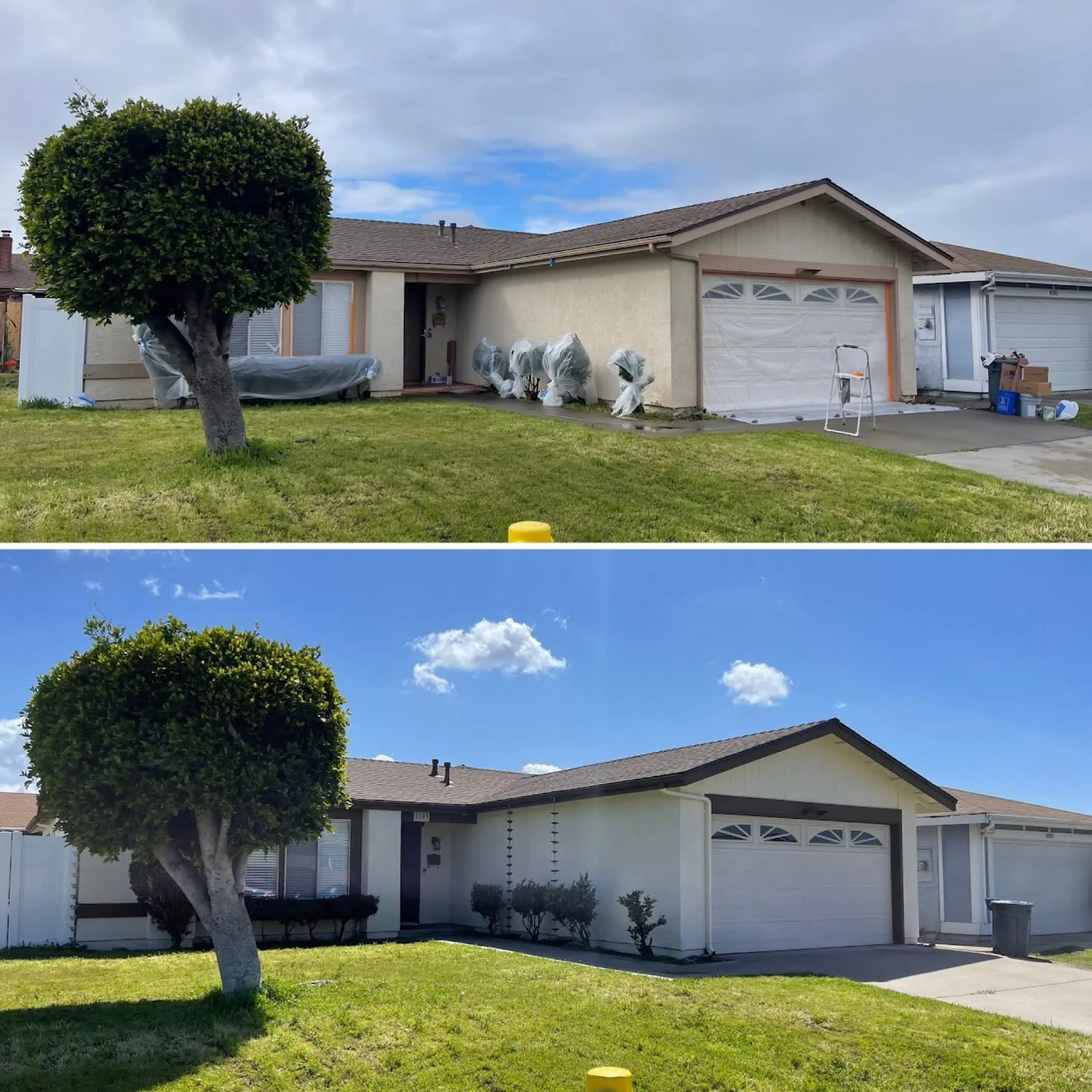 Before & After — Exterior