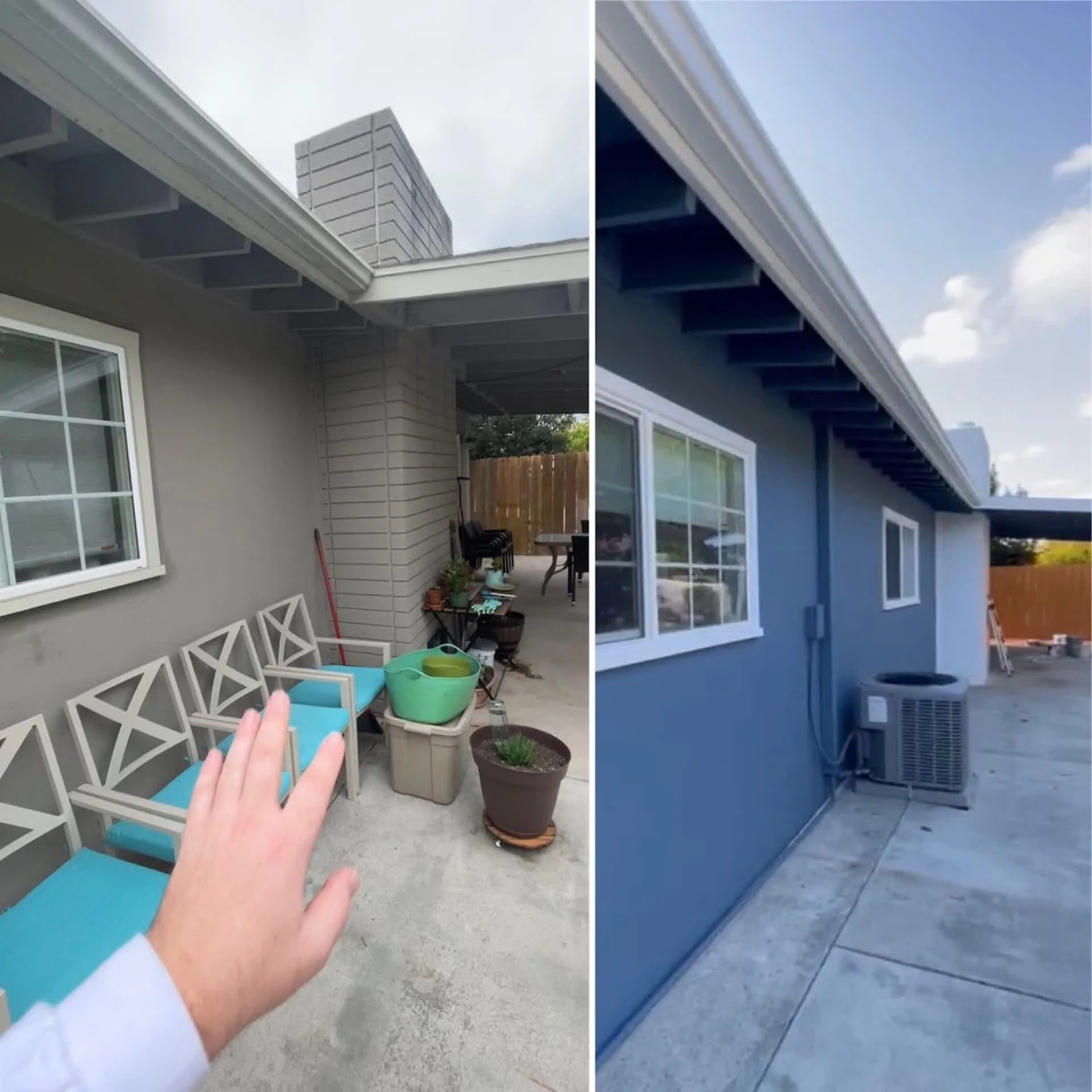 Before & After — Exterior
