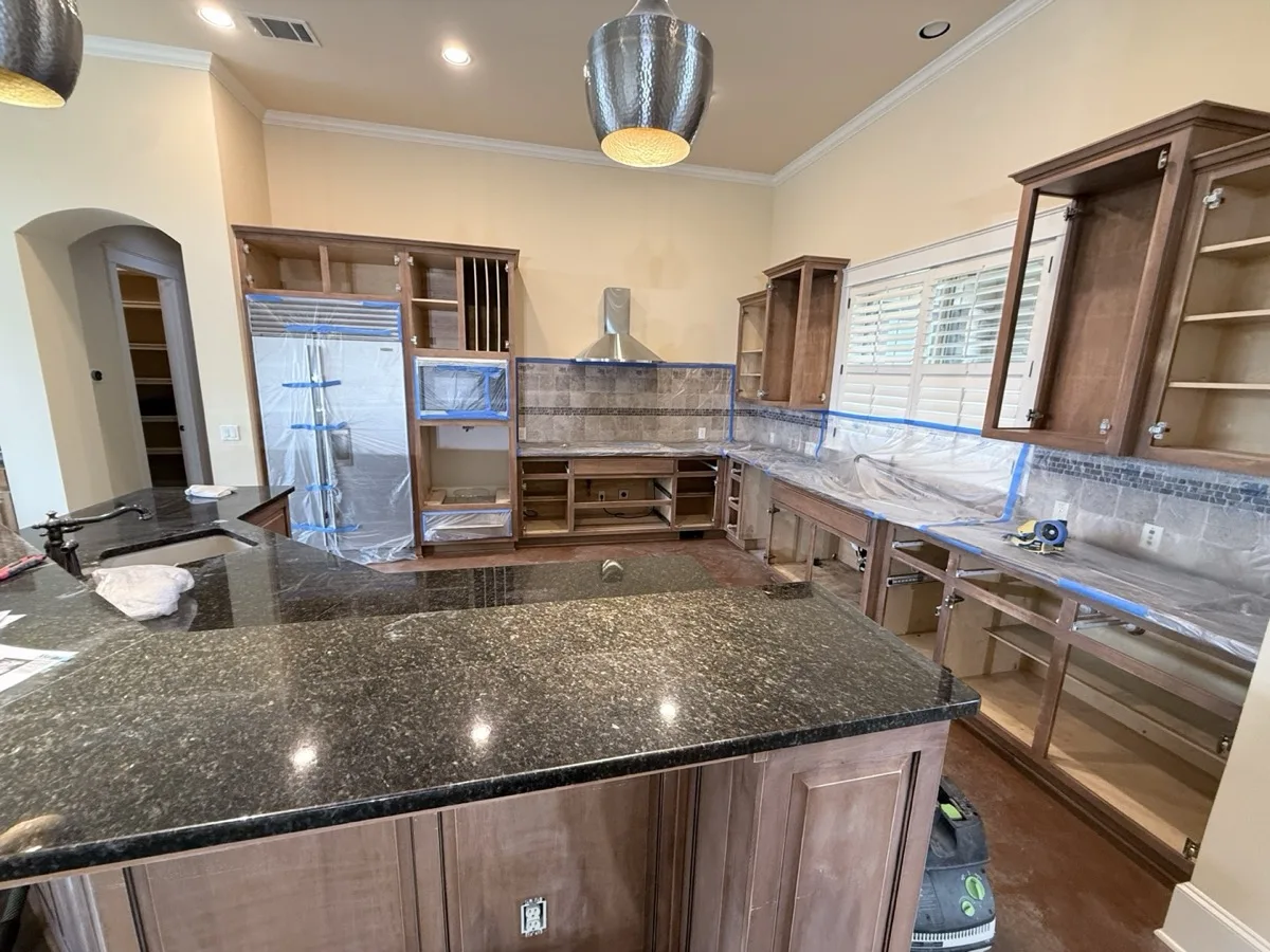 Cabinet Staining — San Diego
