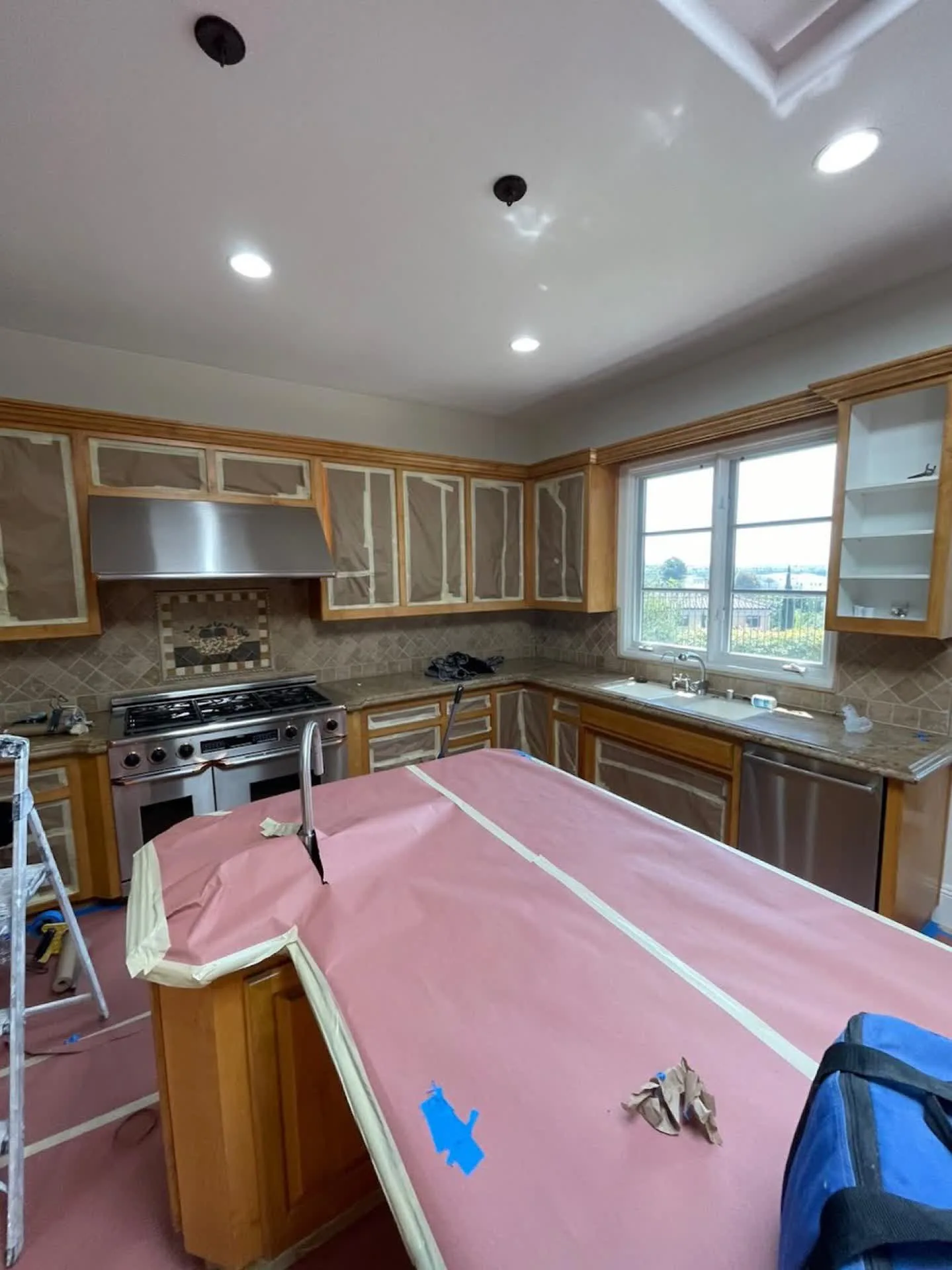 Cabinet Repaint — San Diego