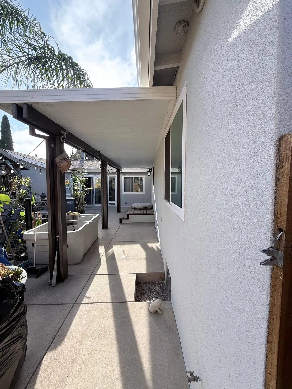 Patio-Side Exterior Repaint
