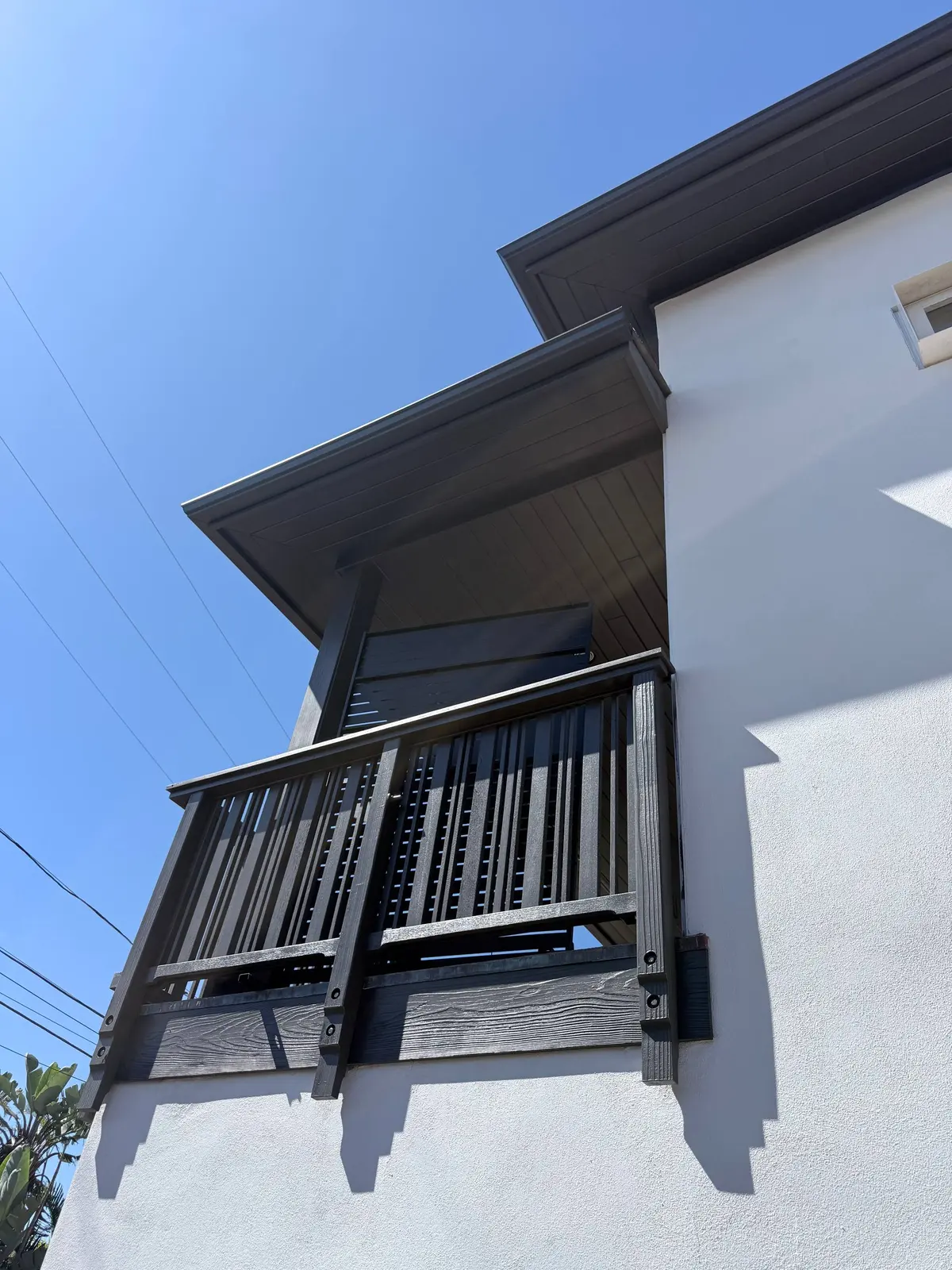 Balcony & Fascia Detail — La Jolla