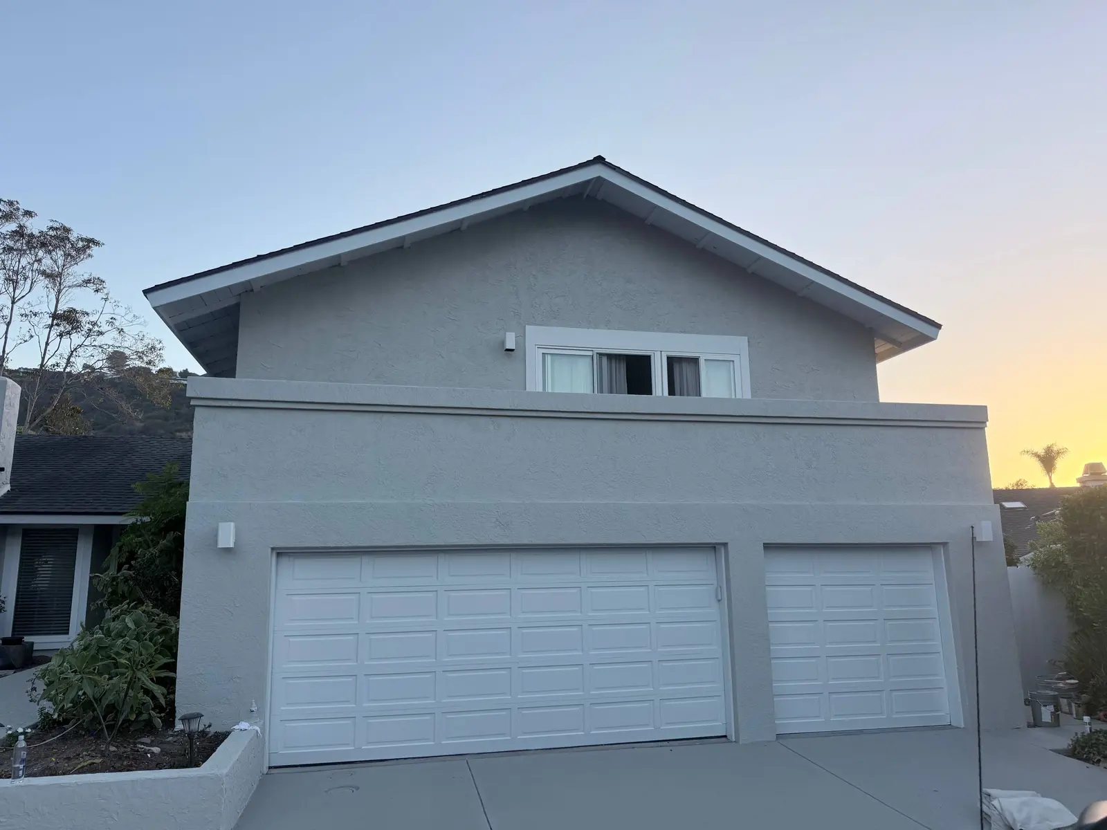 Full exterior repaint in La Jolla