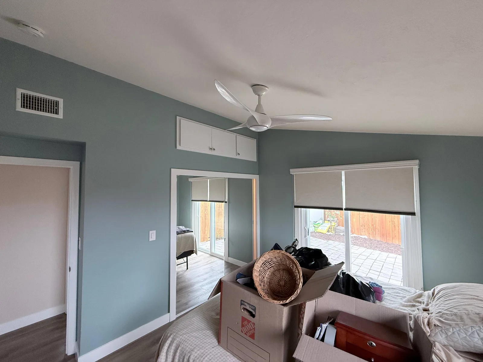 Sage Green Bedroom Repaint