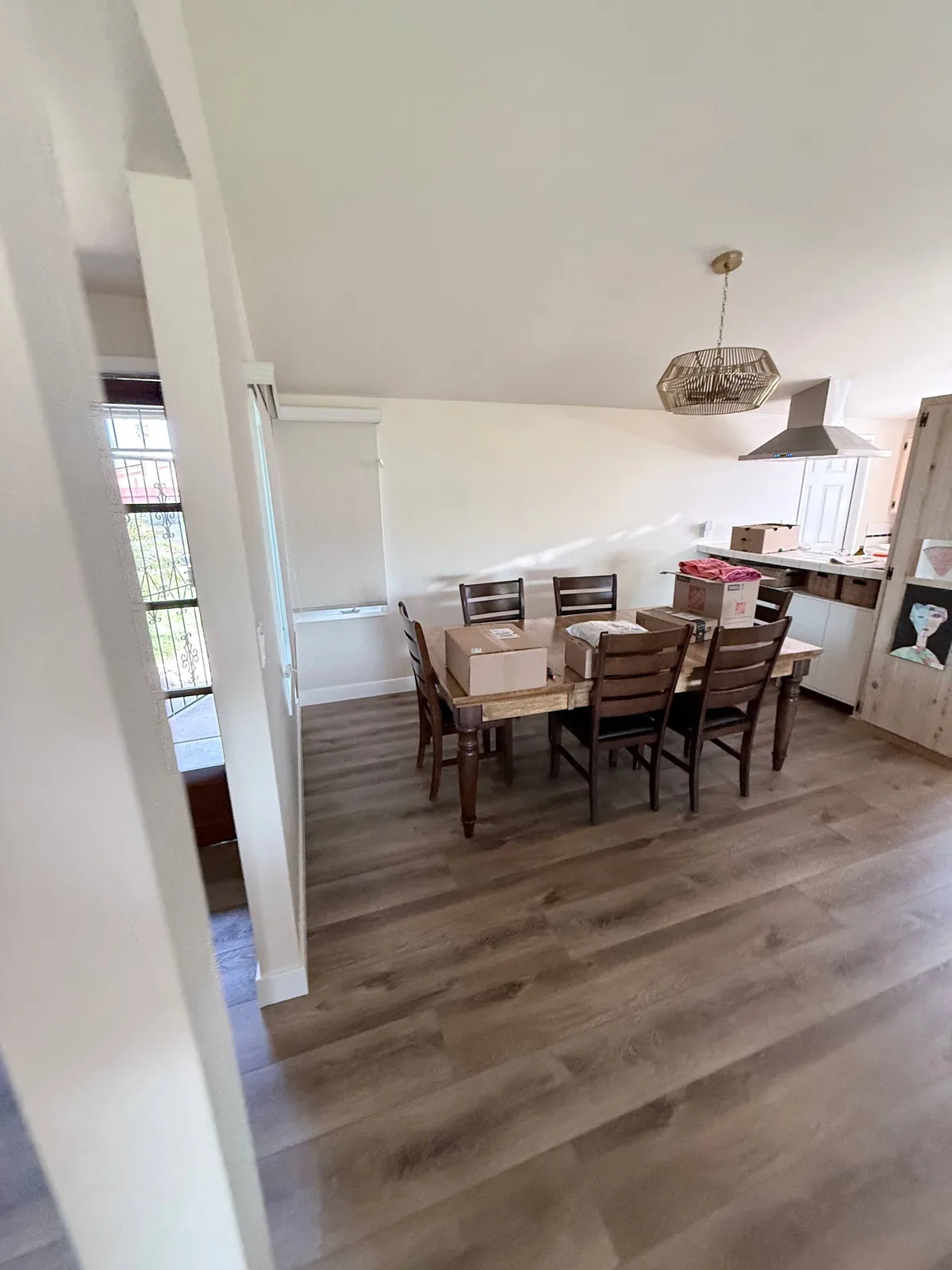 Open-Plan Dining Room Repaint