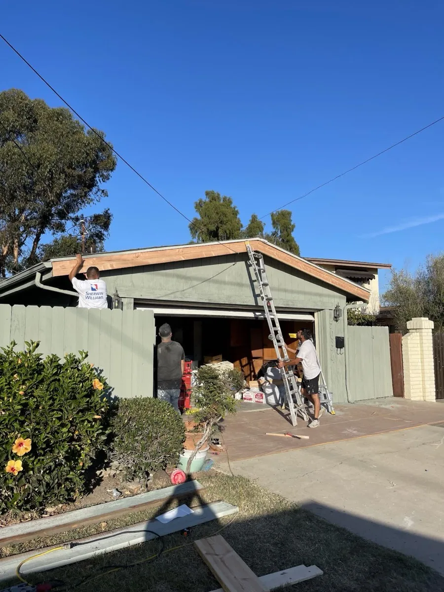 Wood & Garage Door Staining San Diego — Ross Painting Group San Diego
