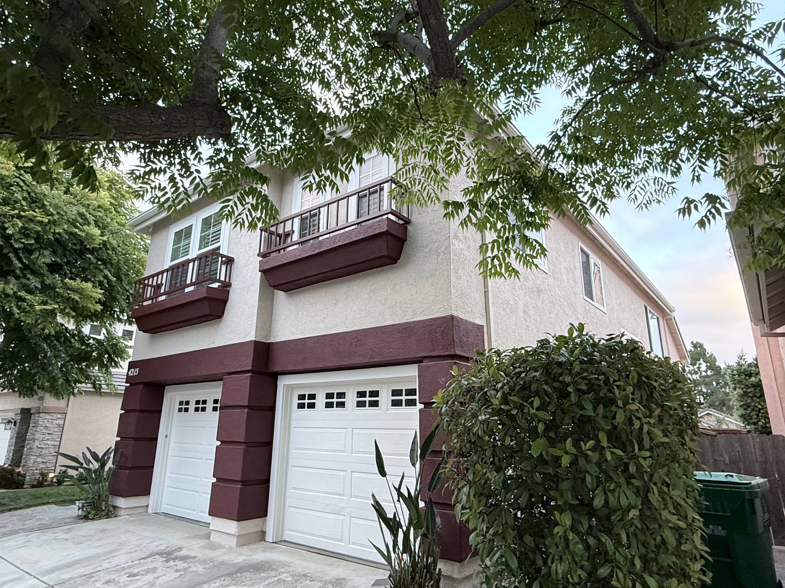 Recent exterior painting project in Carmel Valley, CA