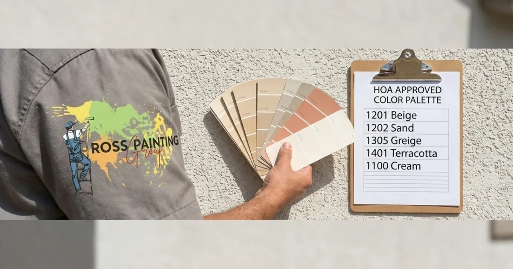 HOA Paint Color Rules in San Diego: What to Confirm Before You Paint