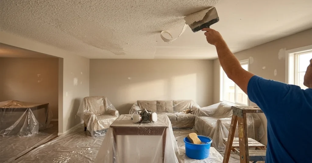Popcorn Ceiling Removal Cost in San Diego