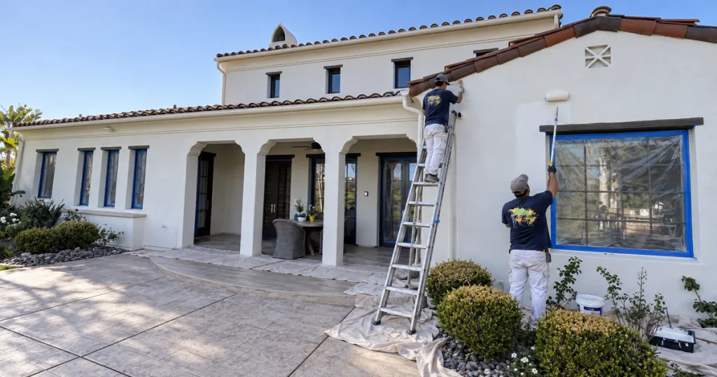 Painting Large Homes in Rancho Santa Fe: What Changes on a High-End Project